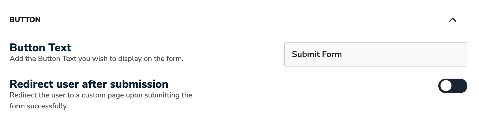 Forms Button